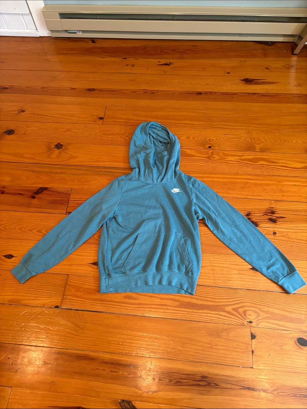 Nike Teal Blue Kids Hoodie
